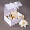 Custom Magnetic Folding Paper Wedding Bridesmaid Gift Packaging Boxes Birthday Party Cardboard Folding Magnet Gift Storage Box