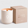 New Household 130g Fragrant Candles Shockproof Outer Paper Box Cosmetic Packaging Box Square Colored Kraft Paper Box