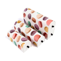 Luxury Cambered Shape Paper Chocolate Packaging Gift Box With Dividers Cardboard Chocolate Candy Macaron Box For Birthday