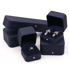 High End Gold Buckle Ring Bangle Brooch Earring Necklace Bracelet Jewelry Packing Box Luxury Gift Box