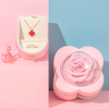 Wholesale Double Layer Gift Box Custom Logo Valentine Day Rose Flower Packaging Gift Box Acrylic Rose Soap Flower Jewelry Box