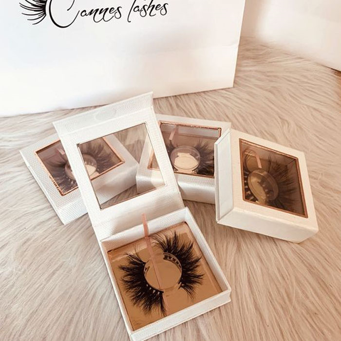 Full Strips 25MM Lashes Vendor Handmade Real Mink Lashes 3D Mink Eyelash Vendor Customized Boxes