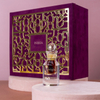 Purple Luxury Perfume Box Custom Logo Wooden Cosmetics Skincare Storage Gift Box Essential Oil Perfume Bottle Velvet Package Box