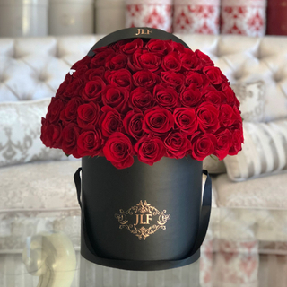 Wholesale Preserved Roses Bouquets Packaging Round Cylinder Flower Paper Gift Boxes