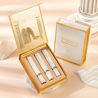 Personalized Lipgloss Box Packaged with Lipstick Bundle Packaging Set Custom Lip Gloss Boxes Lipstick Box Packaging