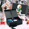 Custom Printing Logo Rigid Cardboard Magnetic Foldable Folding Packaging Boxes Luxury Magnetic Christmas Gift Box