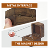 Storage Wooden Box for Engagement Rings Promise Rings & Wedding Bands Proposal Ring Box