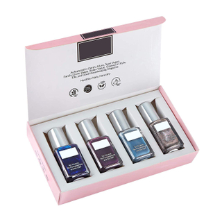 Wholesale High Quality Custom Logo OEM & ODM Magnetic Closure Paper Nail Polish Oil Set Packaging Box