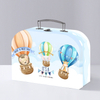 High End Cute Personalized Design Custom Paper Cardboard Suitcase Baby Clothes Toy Gift Packaging Box For Children Baby Products
