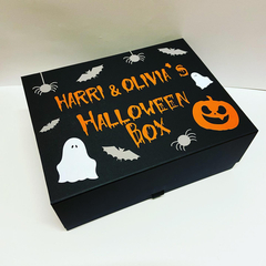 Magnetic Folding Nightmare Before Christmas Gift Box Halloween Cake Candy Paper Box Party Favors Snack Mystery Surprise Box