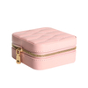 Hot Sale Women Girls Earrings Ear Stud Box Organizer Portable Jewelry Storage Case Pu Leather Small Travel Jewelry Boxes