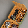 New Style Hot Selling Luxury Single Slot Travel Watch Roll Case Custom Leather Watch Box