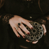 Gothic Wedding Velvet Ring Box