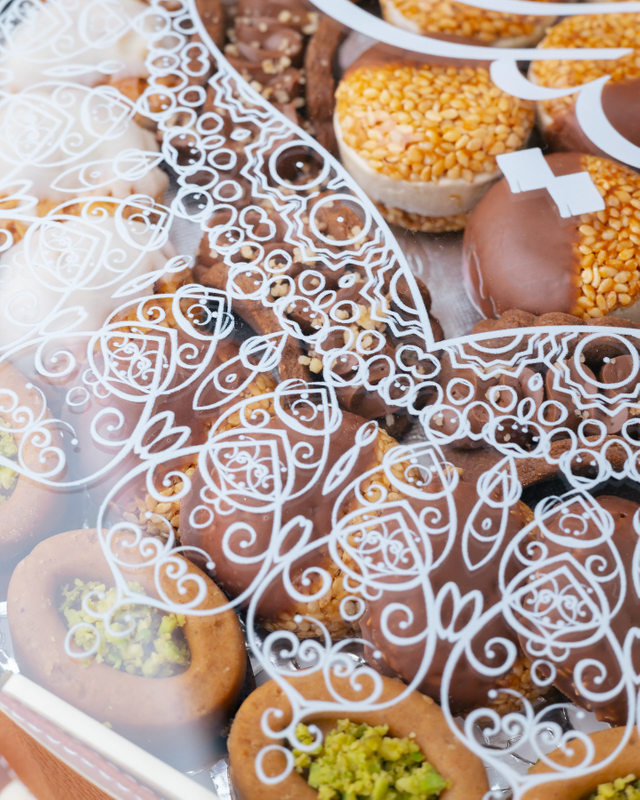 Round Ramadan Chocolate Acrylic Gift Boxes