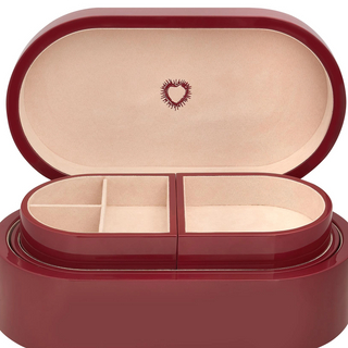  Wooden Earring Trinket Jewelry Box Organizer