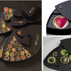 Triangle Candy Chocolate Truffles Boxes Valentine Gift Box