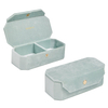 Velvet Jewelry Box Sea Foam Octagonal Snap Closure Jewelry Necklace Packaging Box Wooden MDF Ring Bracelet Storage Box Set