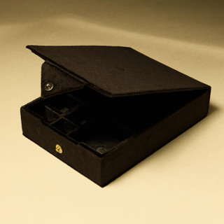 Espresso Velvet Jewelry Necklace Box Supplier