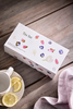 Flower Tea Set Watercolor Box Custom Hand-painted Logo Paper Cardboard Tea Packaging Box Afternoon Tea Saffron Gift Box