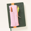 Fabric Elastic Zipper Pencil Gift Bag