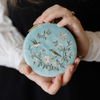 Mini Embroidered Jewelry Box
