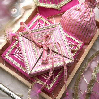 Lace Up Decorativewedding Chocolate Candy Gift Box