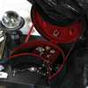 Gothic Velvet Jewelry Box for Halloween