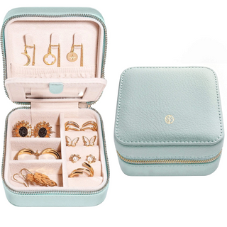 Travel Portable Leather Jewelry Case for Ring Pendant Wholesale