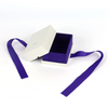 Custom Logo Paper Fashion Earring Ring Boxes Jewellery Case Packaging