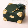 Premium Green Leather Watch Box Storage Wholesale 