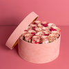 Luxury Design Preserved Flower Bouquet Packaging Boxes Custom Round Box for Flowers Box