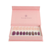 Luxury Paper Folding Magnetic Closure Nail Polish Set Storage Box Press on Nail Gift Packaging Box with Customized Logo