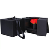 Magic Cube Flower Rose Bouquet Box Birthday Gift Valentine's Day Double Open Door Flower Gift Box With Ribbon And Drawer