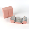 Packaging Gift Jewelry Box with Logo Printed Jewelry Gift Boxes Custom Size with Jewelry Gift Box Suede Double Door Packaging