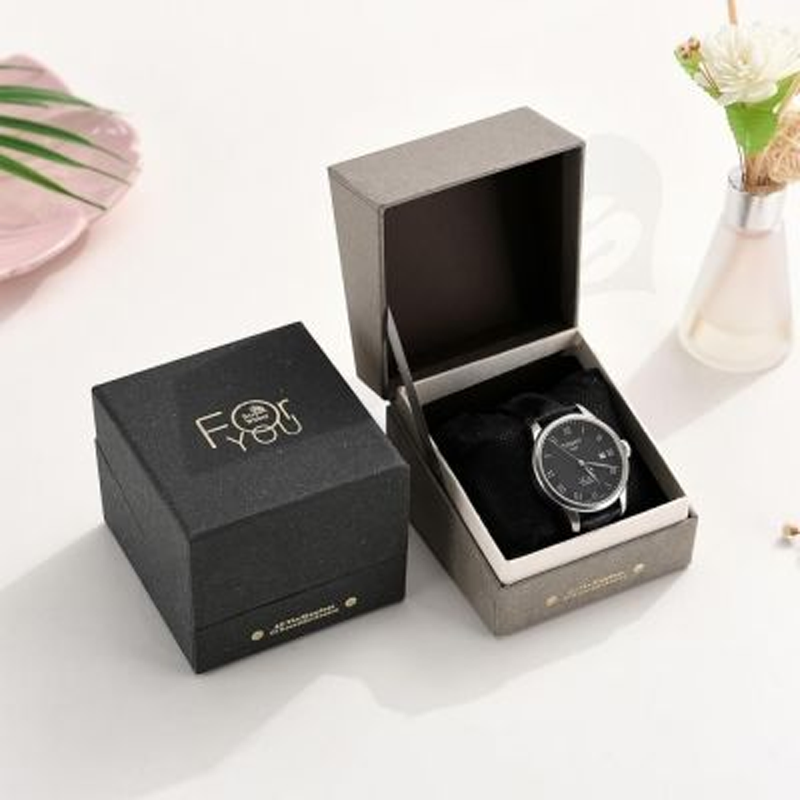 Custom Luxury Cardboard Sample Smart Watch Set Sunglass Storage Gift Display Jewelry Packaging Box With Window