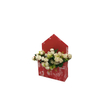 New Square Marble Texture Hand Held Envelope Flower Box New Art Speckle Design Simple Four Color Flower Packaging Box
