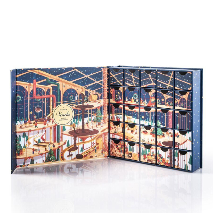New Design Custom Luxury Diy Gift Beauty Toy Christmas Gift Box Packaging Chocolate Cosmetic Advent Calendar Cardboard Box