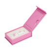 Custom Small Magnetic Closure Paper Cardboard Flip Lid Nail Polish Bottle Packaging Box with Foam Insert