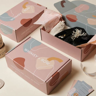 Custom Simple Elegant Corrugated Paper Apparel Mailer Shipping Packaging Box for Dress Cloth Underwear Shirt