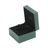 Luxury Green Color Pu Leather Breastpin Souvenir Medal Necklace Bracelet Jewelry Gift Packaging Box