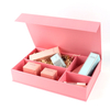 Luxury Custom Logo Paper Magnetic Closure Folding Cosmetics Set Perfume Bottle Shipping Packaging Boxes with Divider Slots