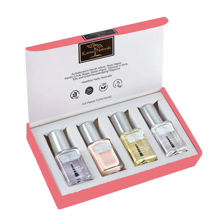 Eco Friendly Custom Printing Empty Gel Nail Care Bottle Packaging Paper Box Luxury Nail Polish Oil Packaging Magnetic Gift Box