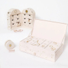 Christmas Bling Jewellery Advent Calendar Box Custom Wood Drawer Necklace Box Packaging Paper Jewelry Ring Pendant Bracelet Box