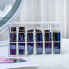 Premium Acrylic Makeup Tools Dispenser Transparent Acrylic Makeup Brush Organizer Lipstick Perfume Storage Box