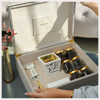 Gold Lock Flip Cover Velvet Perfume Box Magnetic Luxury Cosmetic Box Brand Storage Skincare 30ml 50ml Incense Essential Oil Box