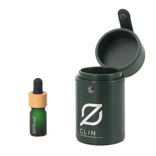 Hot Sale Round Perfume Gift Packaging Box PU Leather Cylinder 30ml 50ml 100ml Refined Oil Perfume Bottle Box with Metal Lock