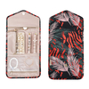 Portable Foldable Fabric Ring Necklace Earring Storage Case Hot Sell Jewelry Organizer Roll Bag with Pocket Zipper