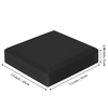 Wholesale Stock Black PU Leather Bracelet Jewelry Display Storage Packaging Box With Stitching Led Light