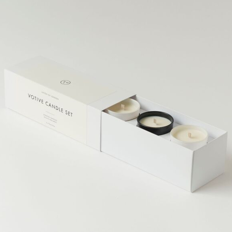 Luxury Honey Jars Packaging Magnetic Box Scented Candle Box Logo Printing Packaging Box For Candle Jars