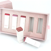 Custom Paper Pink Makeup Cosmetic Eyelash Box Essential Oil Health Products Cosmetic Oil Bottle Packaging Box With Foam Insert